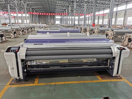 Double Nozzle Electronic LO/TU Textile Machine Water Jet Loom With Plain Shedding