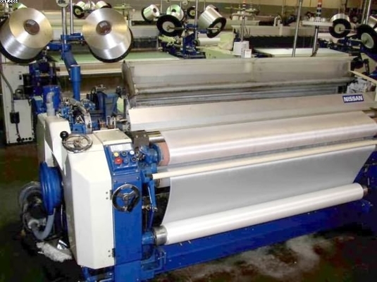 Double Nozzle Dobby Shedding Water Jet Loom Weaving Machine High Density