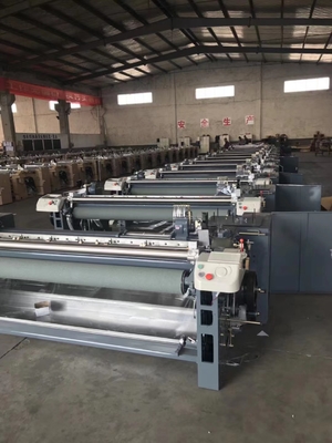 Flat Weave 190 Reed Winder Water Jet Loom Weaving Machine With 2 Nozzle