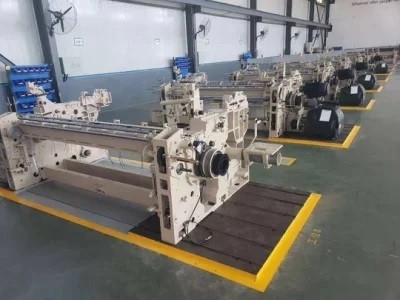 1000 RPM Speed Air Jet Looms Double Nozzle 200cm Fabric Cotton Weaving Machine