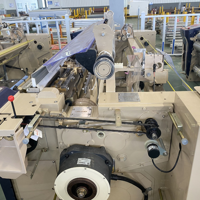 190cm Cam Electronic Weaving Machine Double Nozzle Weft Feeder Water Jet Loom