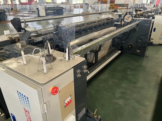 Cam Opening Fabric Weaving Machine 360cm High Speed Warping Air Jet Loom