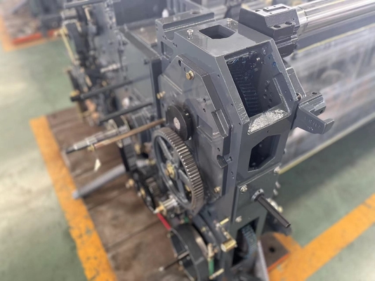 PP PE Geotextiles Textile Weaving Machine 1000 RPM Speed Double Nozzle Water Jet Loom