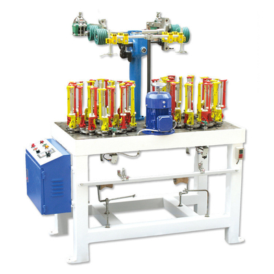 8 16 Spindle Braiding Machine For Sewing Braided Round Elastic Cord